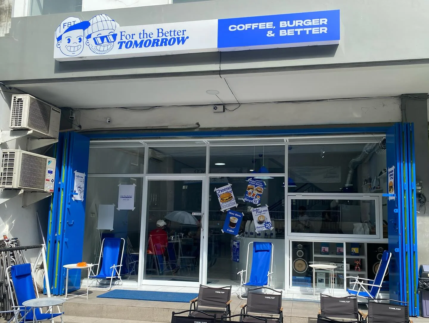 For The Better Tomorrow Coffee & Burger